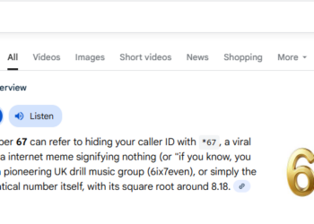 गूगल सर्च में 67 टाइप करते ही हिलने लगती है आपकी स्क्रीन? - Panchayati Times