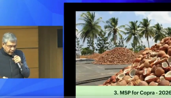 केंद्र सरकार ने खोपरा (नारियल) का सीजन 2026 के लिए नया MSP किया तय  - Panchayati Times