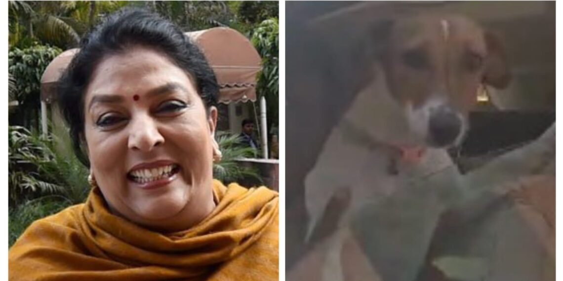 सांसद रेणुका चौधरी पालतू कुत्ते के साथ पहुंचीं संसद - Panchayati Times