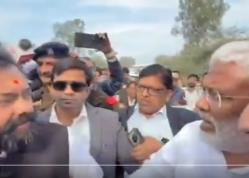 बीच सड़क पर बीजेपी के मंत्री स्वतंत्र देव सिंह और विधायक बृजभूषण राजपूत आए आमने-सामने - Panchayati Times