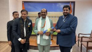 रक्षा क्षेत्र में स्वदेशीकरण को नई दिशा दे रहे युवा उद्यमी साहिल लूथरा को लोकसभा अध्यक्ष से मिला सम्मान - Panchayati Times