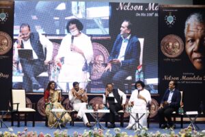 'नेल्सन मंडेला दिवस' के अवसर पर गांधी मंडेला फाउंडेशन द्वारा 'नेशनल पीस कॉन्क्लेव' का किया गया आयोजन