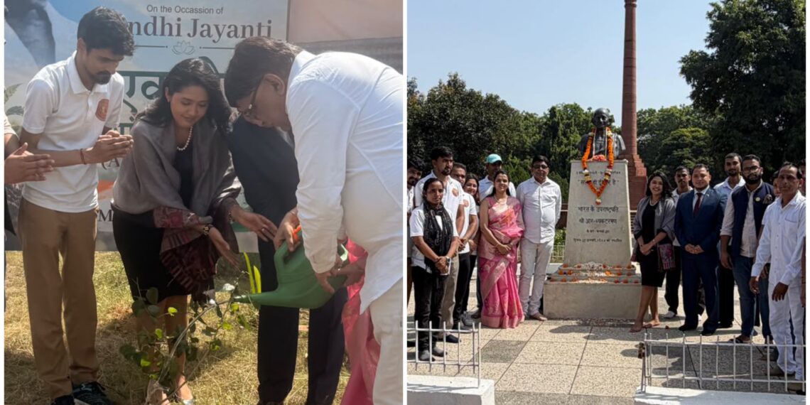 गांधी मंडेला फाउंडेशन ने गांधी जयंती पर ‘एक पेड़, शांति के नाम’ पहल के तहत किया वृक्षारोपण - Panchayati Times